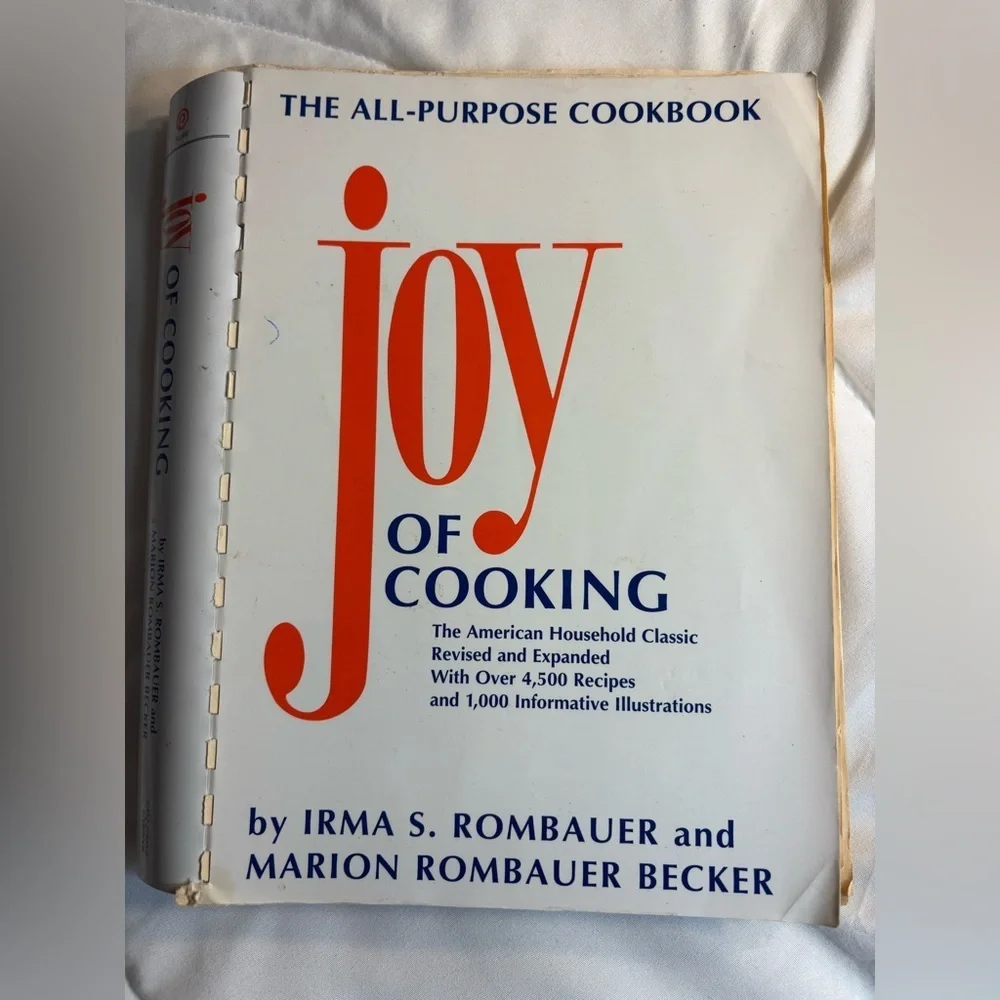 THE ALL PURPOSE COOKBOOK JOY OF COOKING IRMA & AARON ROMBAUER BECKER 1978